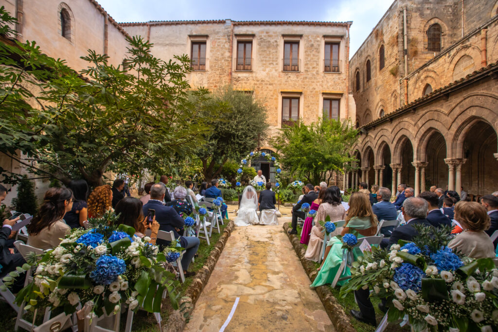Wedding Palermo Chiostro della Chiesa della Magione